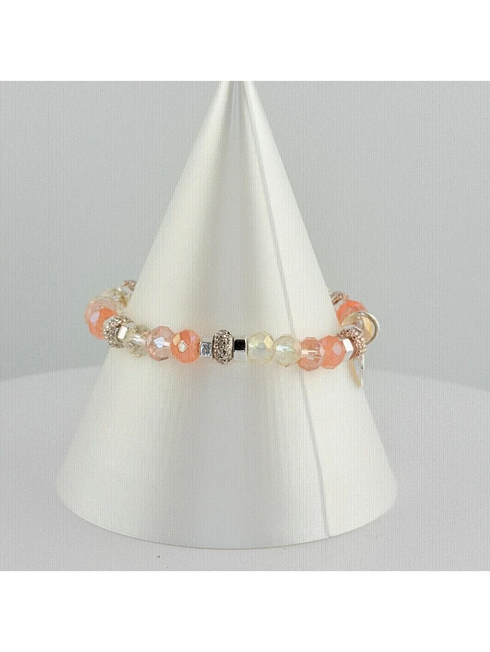 Bomb Party Single Stack Bracelet - on Silver Plating #156